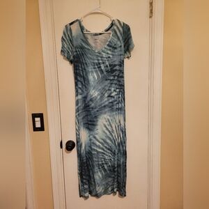 Tye dye maxi dress